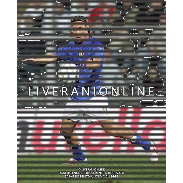 ITALIA- SLOVENIA 08/10/2005 NELLA FOTO FRANCESCO TOTTI AGENZIA ALDO LIVERANI
