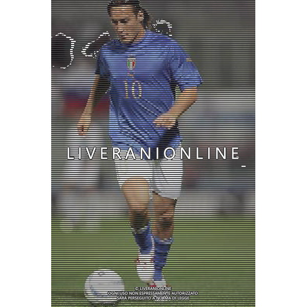 ITALIA- SLOVENIA 08/10/2005 NELLA FOTO FRANCESCO TOTTI AGENZIA ALDO LIVERANI