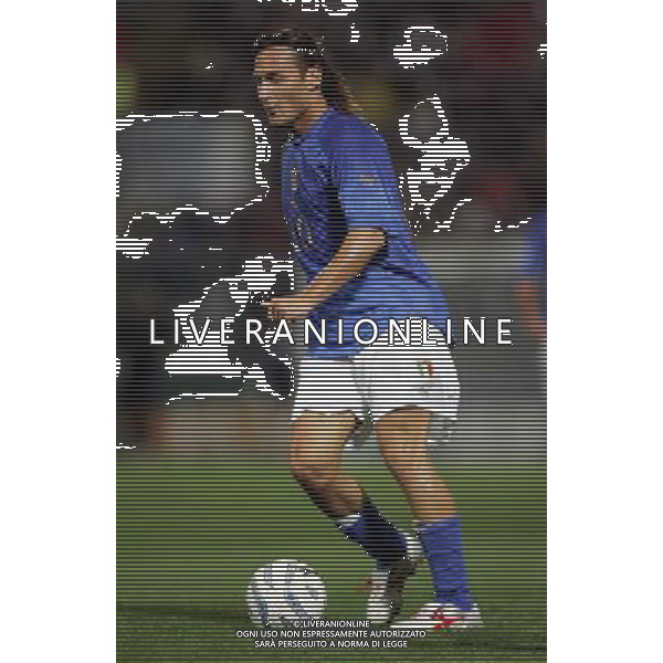ITALIA- SLOVENIA 08/10/2005 NELLA FOTO FRANCESCO TOTTI AGENZIA ALDO LIVERANI