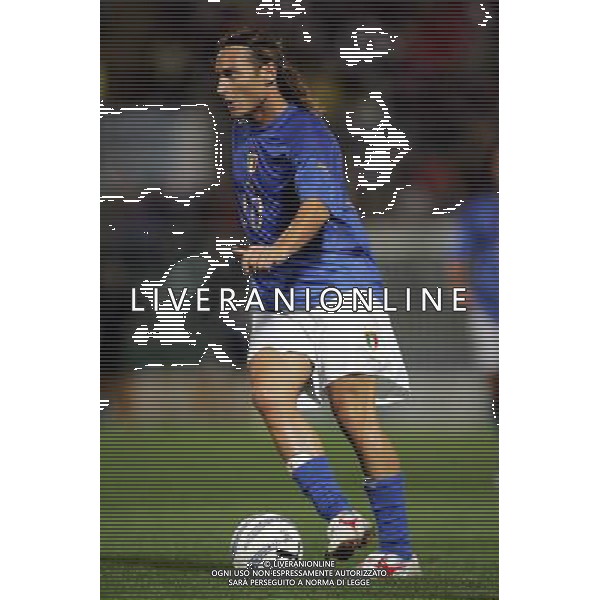 ITALIA- SLOVENIA 08/10/2005 NELLA FOTO FRANCESCO TOTTI AGENZIA ALDO LIVERANI