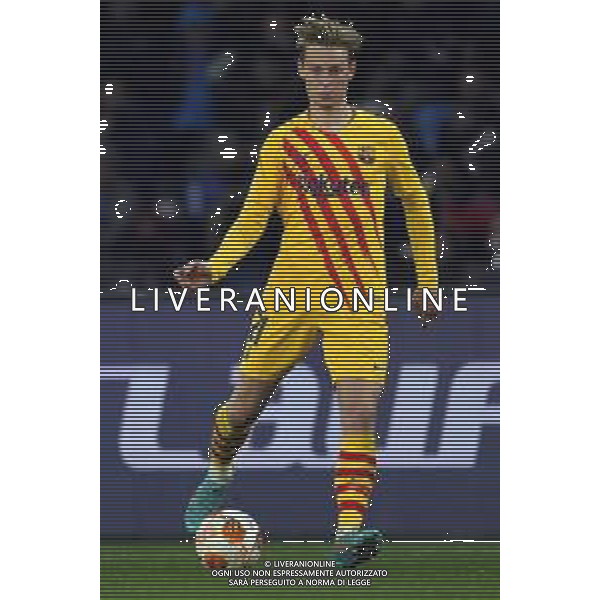 24-02-2022 NAPOLI EUROPA LEAGUE NAPOLI BARCELLONA NELLA FOTO: Frenkie de Jong FOTO MOSCA AG:ALDO LIVERANI