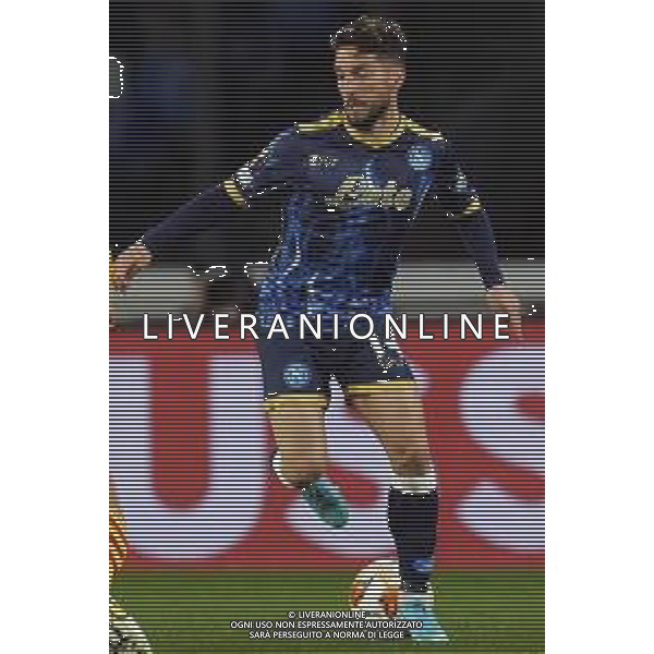 24-02-2022 NAPOLI EUROPA LEAGUE NAPOLI BARCELLONA NELLA FOTO: Dries Mertens FOTO MOSCA AG:ALDO LIVERANI