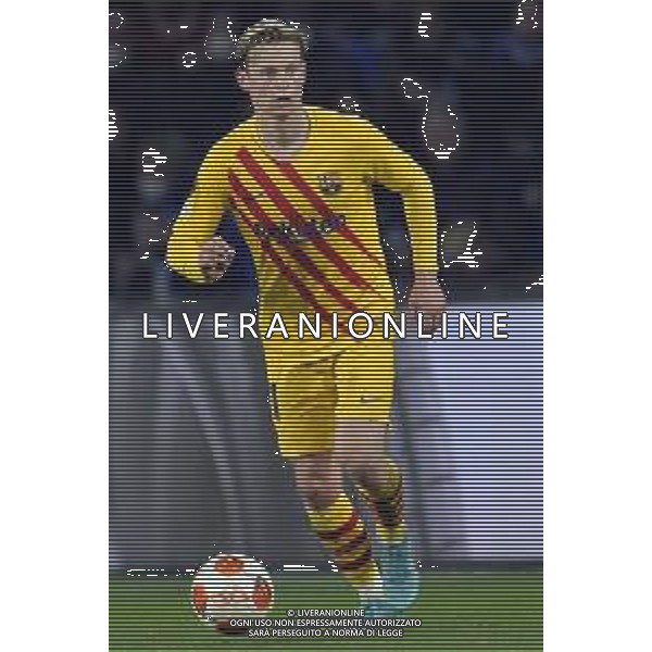 24-02-2022 NAPOLI EUROPA LEAGUE NAPOLI BARCELLONA NELLA FOTO: Frenkie de Jong FOTO MOSCA AG:ALDO LIVERANI
