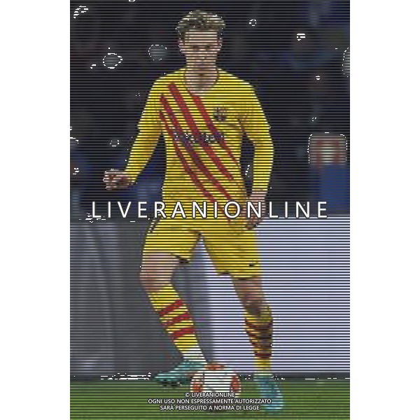 24-02-2022 NAPOLI EUROPA LEAGUE NAPOLI BARCELLONA NELLA FOTO: Frankie de Jong FOTO MOSCA AG:ALDO LIVERANI