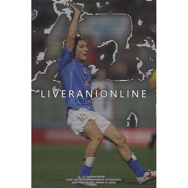 ITALIA- SLOVENIA 08/10/2005 NELLA FOTO TOTTI FRANCESCO AGENZIA ALDO LIVERANI