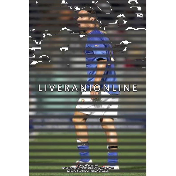 ITALIA- SLOVENIA 08/10/2005 NELLA FOTO TOTTI FRANCESCO AGENZIA ALDO LIVERANI