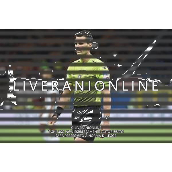 l\'arbitro Matteo Marchetti di Ostia Lido Milan vs Udinese Campionato Serie A TIM - 27a giornata Milano 25-02-2022 Stadio Giuseppe Meazza - San Siro foto Roberto Garavaglia/ag. Aldo Liverani sas