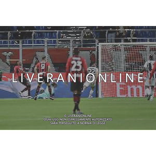 Rafael Leao (Milan) segna il gol dell\'1 a 0 Milan vs Udinese Campionato Serie A TIM - 27a giornata Milano 25-02-2022 Stadio Giuseppe Meazza - San Siro foto Roberto Garavaglia/ag. Aldo Liverani sas