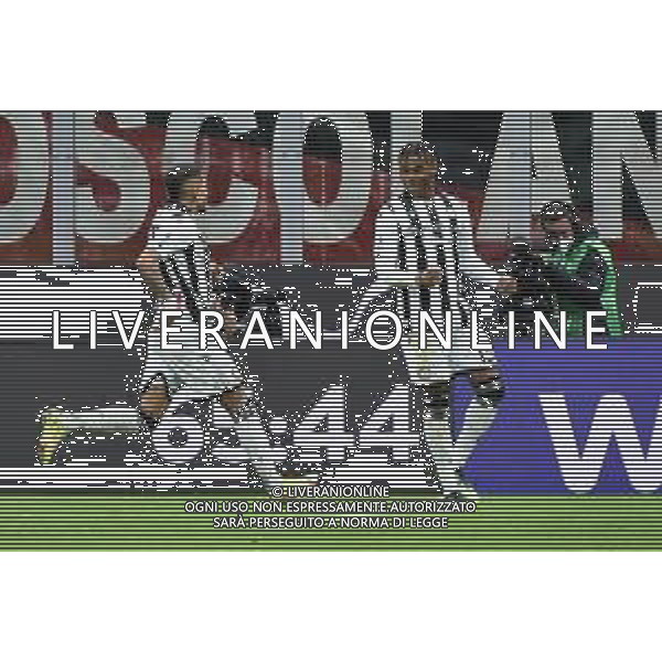 esultanza Udinese dopo il gol dell\'1 a 1 Destiny Udogie Milan vs Udinese Campionato Serie A TIM - 27a giornata Milano 25-02-2022 Stadio Giuseppe Meazza - San Siro foto Roberto Garavaglia/ag. Aldo Liverani sas/AGENZIA ALDO LIVERANI SAS