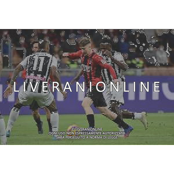 Alexis Saelemaekers (Milan) Milan vs Udinese Campionato Serie A TIM - 27a giornata Milano 25-02-2022 Stadio Giuseppe Meazza - San Siro foto Roberto Garavaglia/ag. Aldo Liverani sas/AGENZIA ALDO LIVERANI SAS