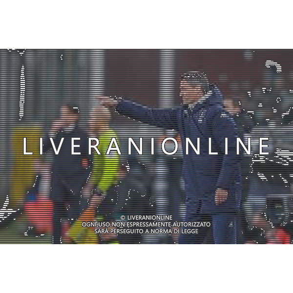 Danilo Vigo/LMedia - Genoa CFC vs Inter - FC Internazionale - italian soccer Serie A match 2021/2022 February 25 2022 - Luigi Ferraris stadium Genova, Italy Genoa CFC vs Inter - FC Internazionale Photo showing: Alexander Blessin head coach @Danilo Vigo/LiveMedia /AGENZIA ALDO LIVERANI SAS