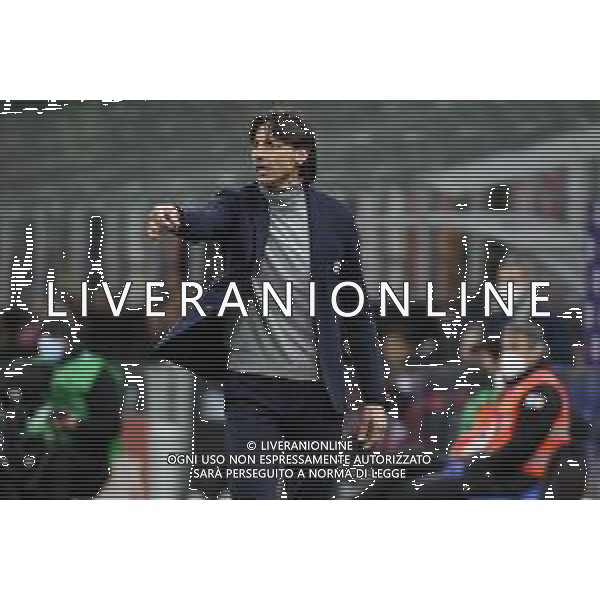 Gabriele Cioffi allenatore Udinese Milan vs Udinese Campionato Serie A TIM - 27a giornata Milano 25-02-2022 Stadio Giuseppe Meazza - San Siro foto Roberto Garavaglia/ag. Aldo Liverani sas/AGENZIA ALDO LIVERANI SAS