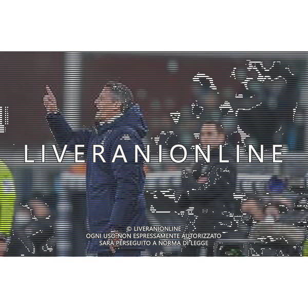 Danilo Vigo/LMedia - Genoa CFC vs Inter - FC Internazionale - italian soccer Serie A match 2021/2022 February 25 2022 - Luigi Ferraris stadium Genova, Italy Genoa CFC vs Inter - FC Internazionale Photo showing: Alexander Blessin (Genoa) head coach @Danilo Vigo/LiveMedia /AGENZIA ALDO LIVERANI SAS