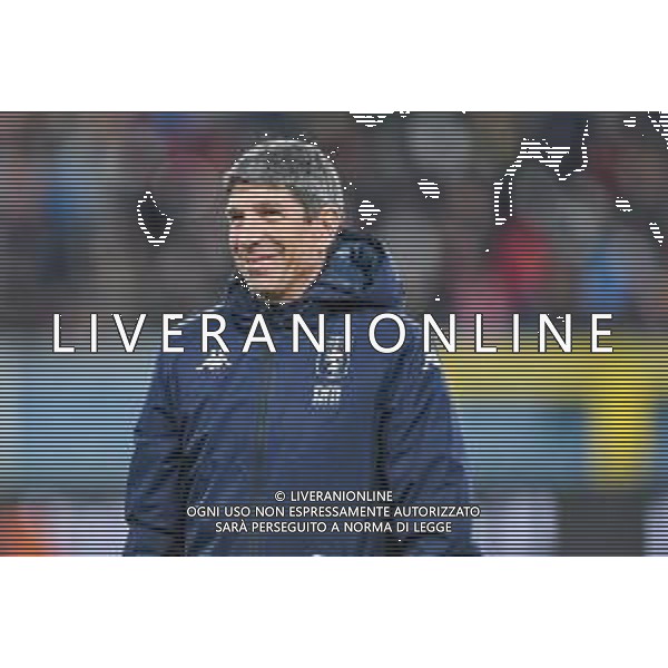 Danilo Vigo/LMedia - Genoa CFC vs Inter - FC Internazionale - italian soccer Serie A match 2021/2022 February 25 2022 - Luigi Ferraris stadium Genova, Italy Genoa CFC vs Inter - FC Internazionale Photo showing: Riberto Murgita (Genoa) assistent coach @Danilo Vigo/LiveMedia /AGENZIA ALDO LIVERANI SAS