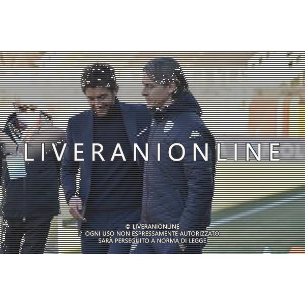 ¬© TVRG Giacomo Gattuso SX allenatore Como e Filippo Inzaghi DX allenatore Brescia Como vs Brescia Campionato Serie BKT - 26a giornata Como 26-02-2022 Stadio Giuseppe Sinigaglia foto Roberto Garavaglia/ag. Aldo Liverani sas/AGENZIA ALDO LIVERANI SAS