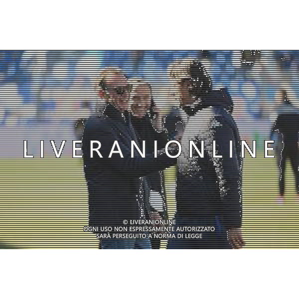 ¬© TVRG Massimo Cellino SX presidente Brescia e Filippo Inzaghi DX allenatore Brescia Como vs Brescia Campionato Serie BKT - 26a giornata Como 26-02-2022 Stadio Giuseppe Sinigaglia foto Roberto Garavaglia/ag. Aldo Liverani sas/AGENZIA ALDO LIVERANI SAS