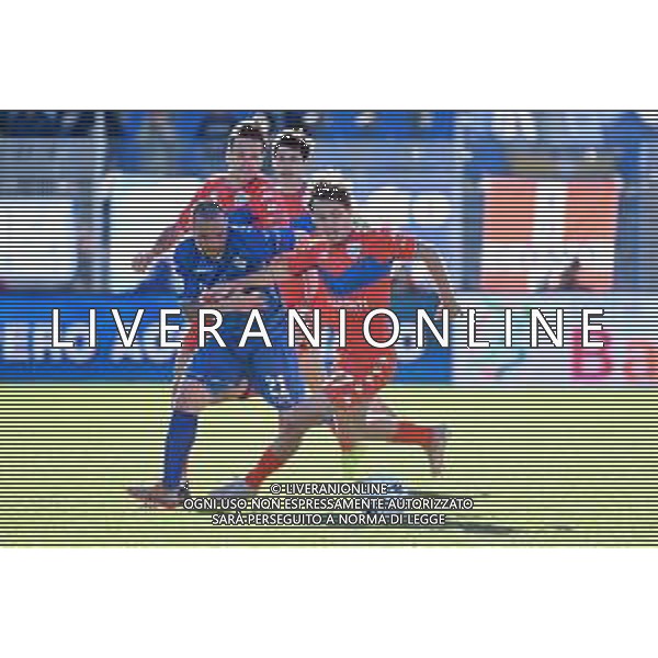 ¬© TVRG Tommaso Arrigoni (Como) e Matteo Tramoni (Brescia) Como vs Brescia Campionato Serie BKT - 26a giornata Como 26-02-2022 Stadio Giuseppe Sinigaglia foto Roberto Garavaglia/ag. Aldo Liverani sas/AGENZIA ALDO LIVERANI SAS