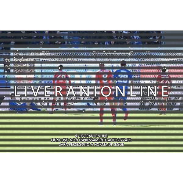 ¬© TVRG sull\'1 a 1 Antonino La Gumina (Como) segna un gol ma l\'arbitro annulla per fuorigioco Como vs Brescia Campionato Serie BKT - 26a giornata Como 26-02-2022 Stadio Giuseppe Sinigaglia foto Roberto Garavaglia/ag. Aldo Liverani sas/AGENZIA ALDO LIVERANI SAS
