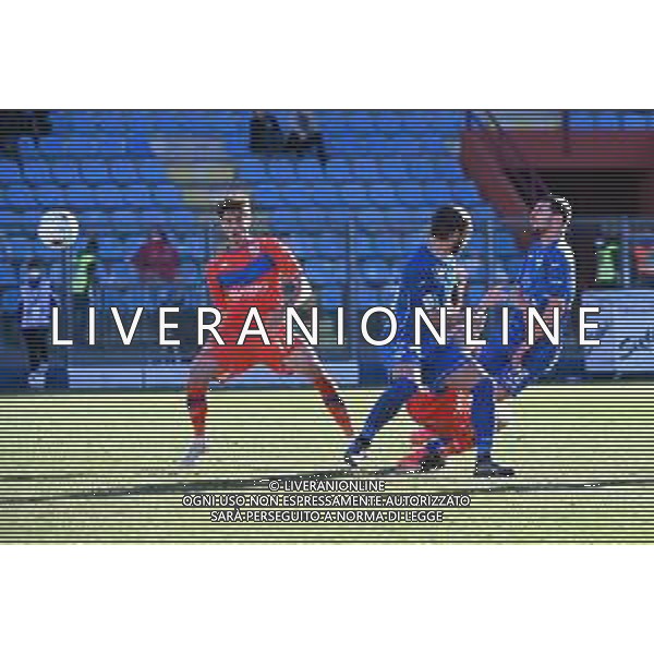 ¬© TVRG sull\'1 a 1 Massimiliano Mangraviti (Brescia), coperto, segna un gol ma l\'arbitro annulla Como vs Brescia Campionato Serie BKT - 26a giornata Como 26-02-2022 Stadio Giuseppe Sinigaglia foto Roberto Garavaglia/ag. Aldo Liverani sas/AGENZIA ALDO LIVERANI SAS