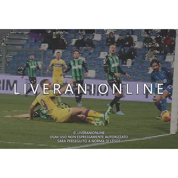 SASSUOLO - FIORENTINA CAMPIONATO CALCIO SERIE A TIM 26.02.2022 NELLA FOTO IL GOL DI CABRAL ©SANTANDREA/AGENZIA ALDO LIVERANI SAS