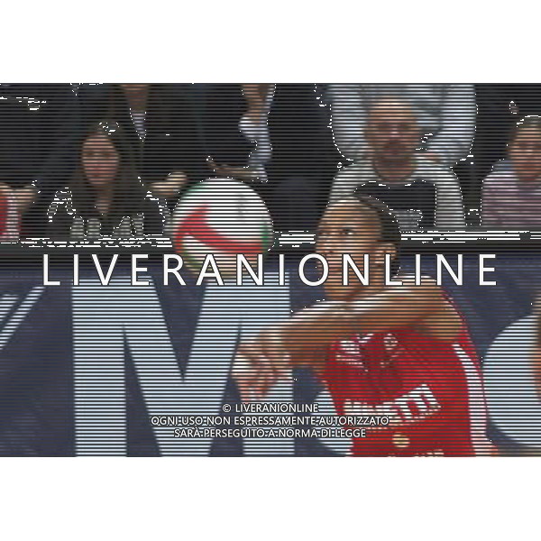 Vicenza -09-10-2005 campionato volley femminile minetti infoplus vicenza- bigmat kerakoll chieri adams monique Photo filippo venezia-agenzia aldo liverani