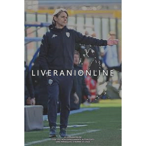 © TVRG Filippo Inzaghi allenatore Brescia Como vs Brescia Campionato Serie BKT - 26a giornata Como 26-02-2022 Stadio Giuseppe Sinigaglia foto Roberto Garavaglia/ag. Aldo Liverani sas