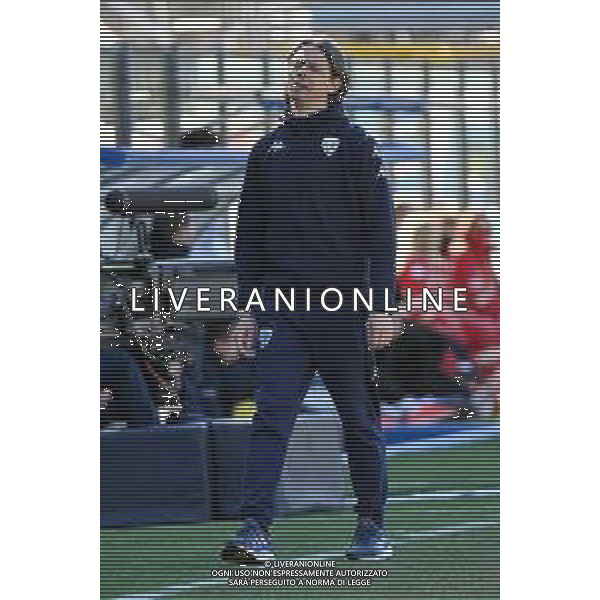© TVRG Filippo Inzaghi allenatore Brescia Como vs Brescia Campionato Serie BKT - 26a giornata Como 26-02-2022 Stadio Giuseppe Sinigaglia foto Roberto Garavaglia/ag. Aldo Liverani sas