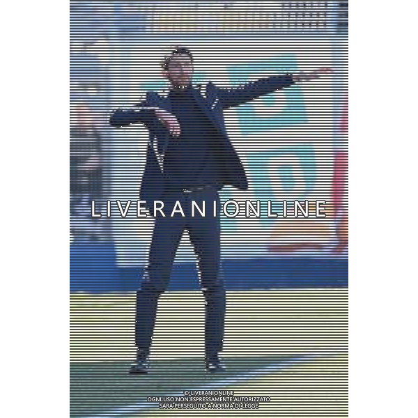 © TVRG Giacomo Gattuso allenatore Como Como vs Brescia Campionato Serie BKT - 26a giornata Como 26-02-2022 Stadio Giuseppe Sinigaglia foto Roberto Garavaglia/ag. Aldo Liverani sas