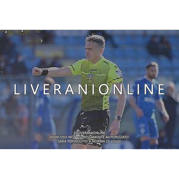 © TVRG l\'arbitro Massimiliano Irrati di Pistoia Como vs Brescia Campionato Serie BKT - 26a giornata Como 26-02-2022 Stadio Giuseppe Sinigaglia foto Roberto Garavaglia/ag. Aldo Liverani sas
