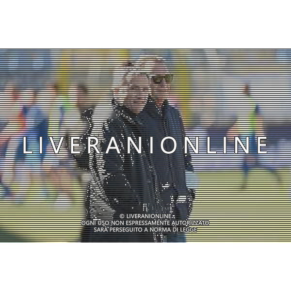 © TVRG Francesco Marroccu SX direttore sportivo Brescia e Massimo Cellino DX presidente Brescia Como vs Brescia Campionato Serie BKT - 26a giornata Como 26-02-2022 Stadio Giuseppe Sinigaglia foto Roberto Garavaglia/ag. Aldo Liverani sas