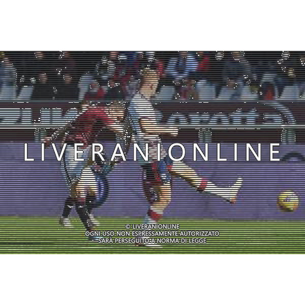 Torino 27.02.2022 Stadio Olimpico Grande Torino ©Manuela Viganti/Agenzia Aldo Liverani Torino vs Cagliari Serie A Tim 2021/2022 Nella foto : occasione andrea belotti