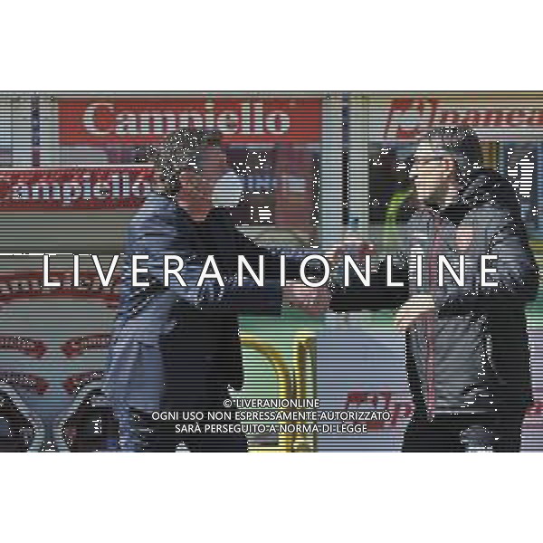 Torino 27.02.2022 Stadio Olimpico Grande Torino ©Manuela Viganti/Agenzia Aldo Liverani Torino vs Cagliari Serie A Tim 2021/2022 Nella foto : walter mazzarri e ivan juric