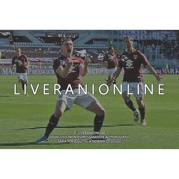 Torino 27.02.2022 Stadio Olimpico Grande Torino ©Manuela Viganti/Agenzia Aldo Liverani Torino vs Cagliari Serie A Tim 2021/2022 Nella foto : esultanza andrea belotti dopo il gol