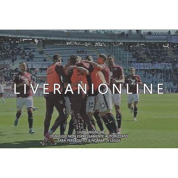 Torino 27.02.2022 Stadio Olimpico Grande Torino ©Manuela Viganti/Agenzia Aldo Liverani Torino vs Cagliari Serie A Tim 2021/2022 Nella foto : esultanza torino dopo il gol di andrea belotti