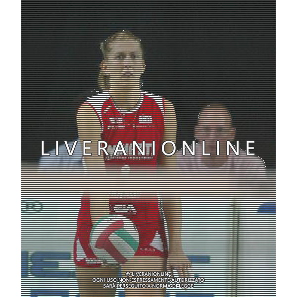 Vicenza -09-10-2005 campionato volley femminile minetti infoplus vicenza- bigmat kerakoll chieri borrelli valentina Photo filippo venezia-agenzia aldo liverani