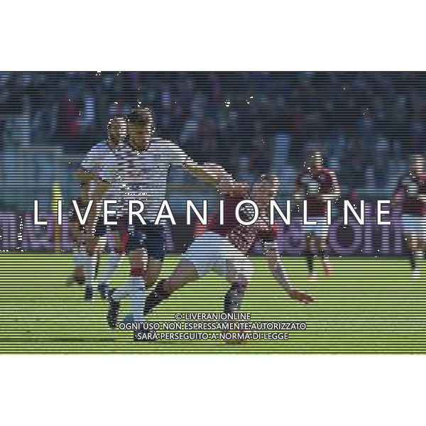 Torino 27.02.2022 Stadio Olimpico Grande Torino ©Manuela Viganti/Agenzia Aldo Liverani Torino vs Cagliari Serie A Tim 2021/2022 Nella foto : andrea belotti e giorgio altare