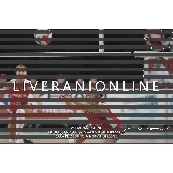 Vicenza -09-10-2005 campionato volley femminile minetti infoplus vicenza- bigmat kerakoll chieri borrelli valentina Photo filippo venezia-agenzia aldo liverani