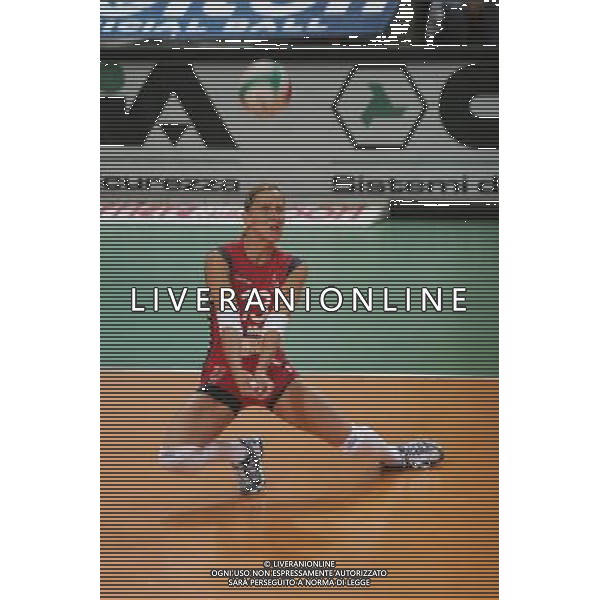 Vicenza -09-10-2005 campionato volley femminile minetti infoplus vicenza- bigmat kerakoll chieri borri maurizia Photo filippo venezia-agenzia aldo liverani
