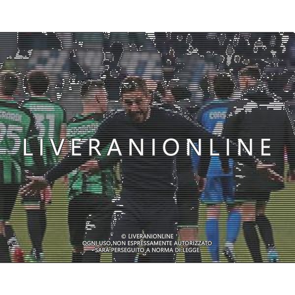 SASSUOLO - FIORENTINA CAMPIONATO CALCIO SERIE A TIM 26.02.2022 NELLA FOTO ALESSIO DIONISI ALLENATORE (SASSUOLO) ESULTANZA ©SANTANDREA/AGENZIA ALDO LIVERANI SAS