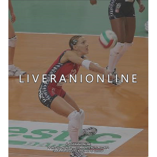 Vicenza -09-10-2005 campionato volley femminile minetti infoplus vicenza- bigmat kerakoll chieri borri maurizia Photo filippo venezia-agenzia aldo liverani