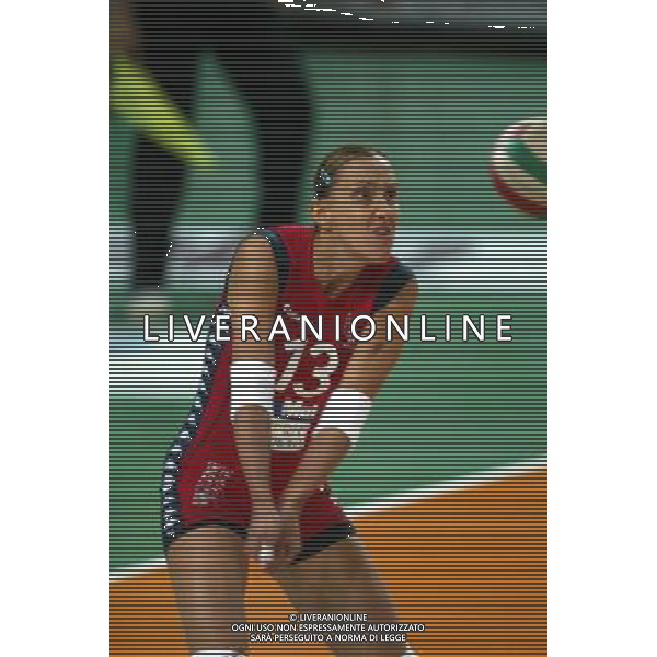 Vicenza -09-10-2005 campionato volley femminile minetti infoplus vicenza- bigmat kerakoll chieri borri maurizia Photo filippo venezia-agenzia aldo liverani