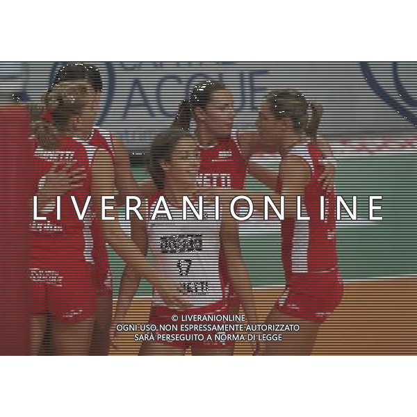 Vicenza -09-10-2005 campionato volley femminile minetti infoplus vicenza- bigmat kerakoll chieri de gennaro monica Photo filippo venezia-agenzia aldo liverani