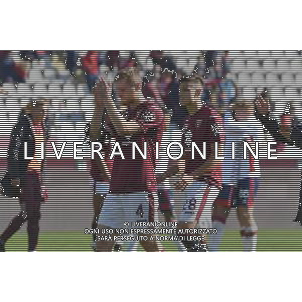 Torino 27.02.2022 Stadio Olimpico Grande Torino ©Manuela Viganti/Agenzia Aldo Liverani Torino vs Cagliari Serie A Tim 2021/2022 Nella foto : delusione torino a fine gara