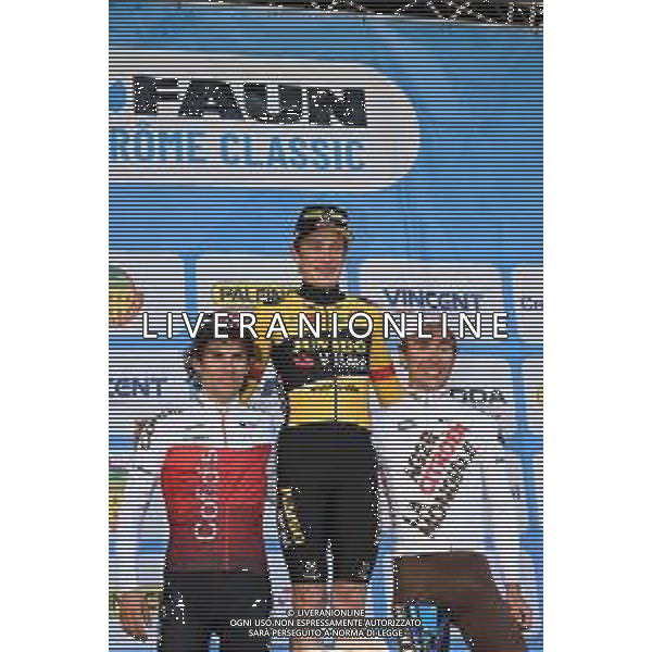 27-02-2022 Faun Drome Classic; 2022, Jumbo - Visma; 2022, Cofidis; 2022, Ag2r - Citroen; Vingegaard, Jonas; Martin, Guillaume; Cosnefroy, Benoit; Etoile Sur Rhone; ©SIROTTI/AGENZIA ALDO LIVERANI SAS