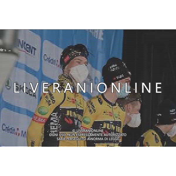 27-02-2022 Faun Drome Classic; 2022, Jumbo - Visma; Roglic, Primoz; Kuss, Sepp; Etoile Sur Rhone; ©SIROTTI/AGENZIA ALDO LIVERANI SAS
