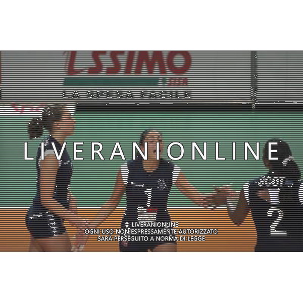Vicenza -09-10-2005 campionato volley femminile minetti infoplus vicenza- bigmat kerakoll chieri marletta valeria Photo filippo venezia-agenzia aldo liverani