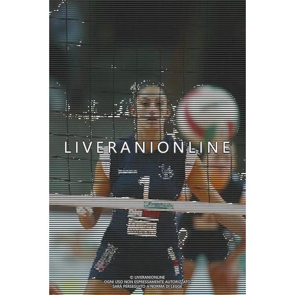 Vicenza -09-10-2005 campionato volley femminile minetti infoplus vicenza- bigmat kerakoll chieri marletta valeria Photo filippo venezia-agenzia aldo liverani