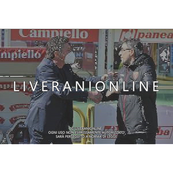 Torino 27.02.2022 Stadio Olimpico Grande Torino ©Manuela Viganti/Agenzia Aldo Liverani Torino vs Cagliari Serie A Tim 2021/2022 Nella foto : walter mazzarri e ivan juric