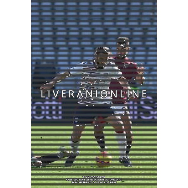 Torino 27.02.2022 Stadio Olimpico Grande Torino ©Manuela Viganti/Agenzia Aldo Liverani Torino vs Cagliari Serie A Tim 2021/2022 Nella foto : leonardo pavoletti