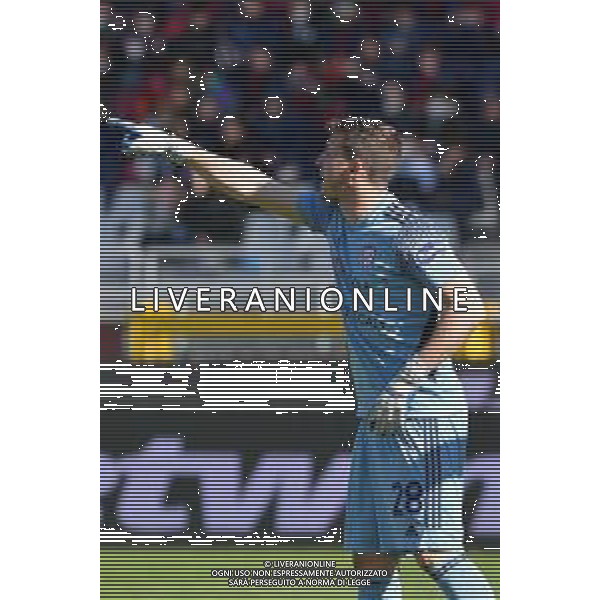 Torino 27.02.2022 Stadio Olimpico Grande Torino ©Manuela Viganti/Agenzia Aldo Liverani Torino vs Cagliari Serie A Tim 2021/2022 Nella foto : alessio cragno
